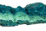 Vibrant Teal Botryoidal Chrysocolla and Malachite - Chile #310110-1